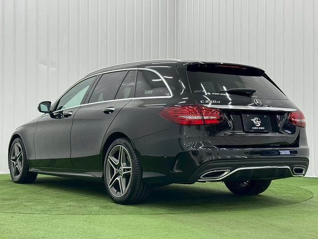 Cクラスステーションワゴン C220d ワゴンアバンギャルド AMGライン AppleCarPlay/フルセグTV/黒革シート/バックカメラ/ETC/レーダークルーズ/ブラインドスポット/エアサスペンション/シートメモリ/シートヒーター/ドライブレコーダー/アンビエントライト(17枚目)