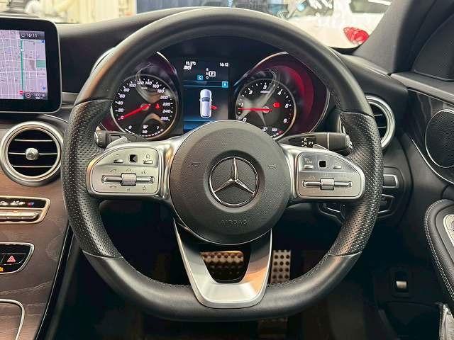 Cクラスステーションワゴン C220d ワゴンアバンギャルド AMGライン AppleCarPlay/フルセグTV/黒革シート/バックカメラ/ETC/レーダークルーズ/ブラインドスポット/エアサスペンション/シートメモリ/シートヒーター/ドライブレコーダー/アンビエントライト(75枚目)