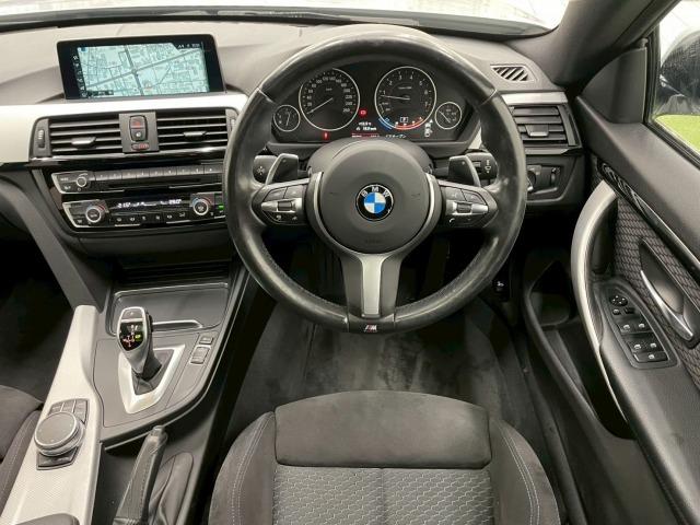 ４シリーズ ４２０ｉグランクーペ　Ｍスポーツ　フルセグＴＶ／バックカメラ／ＥＴＣ／電動リアゲート／ＨＩＤライト／レーダークルーズコントロール／ブラインドスポットモニター／クリアランスソナー／純正アルミ／ユーザー買取／パドルシフト／パワーシート（42枚目）