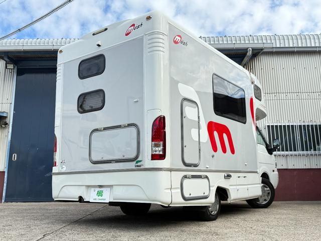 バネットトラック 　ナッツＲＶ　マッシュＡタイプ　ダブルタイヤ　ルームエアコン　ソーラーパネル　リチウムイオンバッテリー　ＦＦヒーター　冷蔵庫　電子レンジ　マックスファン　サイドオーニング　外部電源（2枚目）