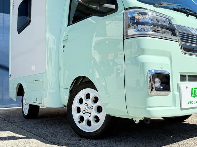 ハイゼットトラック 　ＪＰスター　ハッピーワンプラス　エアコン　リチウム４００Ａｈ　足回り強化　４ＷＤ　ソーラーパネル　ＦＦヒーター　冷蔵庫　電子レンジ　インバーター　スマートアシスト　ＪＰＳＴＡＲ－Ｈａｐｐｙ１＋（33枚目）