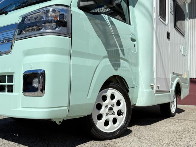 ハイゼットトラック 　ＪＰスター　ハッピーワンプラス　エアコン　リチウム４００Ａｈ　足回り強化　４ＷＤ　ソーラーパネル　ＦＦヒーター　冷蔵庫　電子レンジ　インバーター　スマートアシスト　ＪＰＳＴＡＲ－Ｈａｐｐｙ１＋（34枚目）