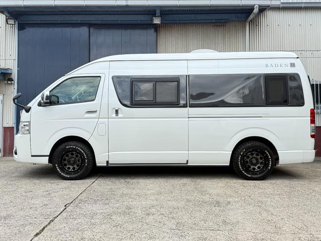 ハイエースバン  トイファクトリー バーデン グランデ ディーゼル 4WD カーサホームスタイルエディション 家庭用エアコン レカロシート FFヒーター 冷蔵庫 1500Wインバーター アルパインビッグX MAXファン(35枚目)