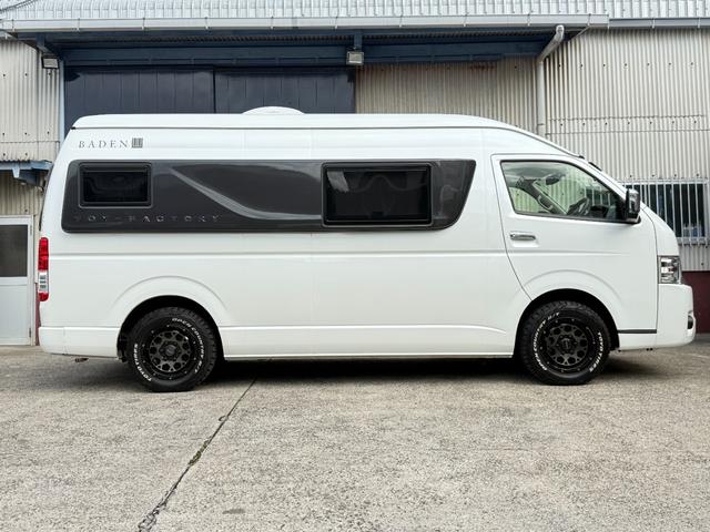 ハイエースバン  トイファクトリー バーデン グランデ ディーゼル 4WD カーサホームスタイルエディション 家庭用エアコン レカロシート FFヒーター 冷蔵庫 1500Wインバーター アルパインビッグX MAXファン(36枚目)