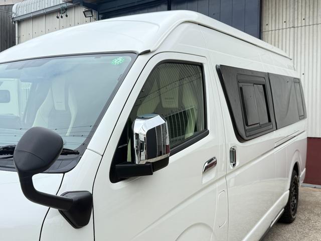 ハイエースバン  トイファクトリー バーデン グランデ ディーゼル 4WD カーサホームスタイルエディション 家庭用エアコン レカロシート FFヒーター 冷蔵庫 1500Wインバーター アルパインビッグX MAXファン(41枚目)