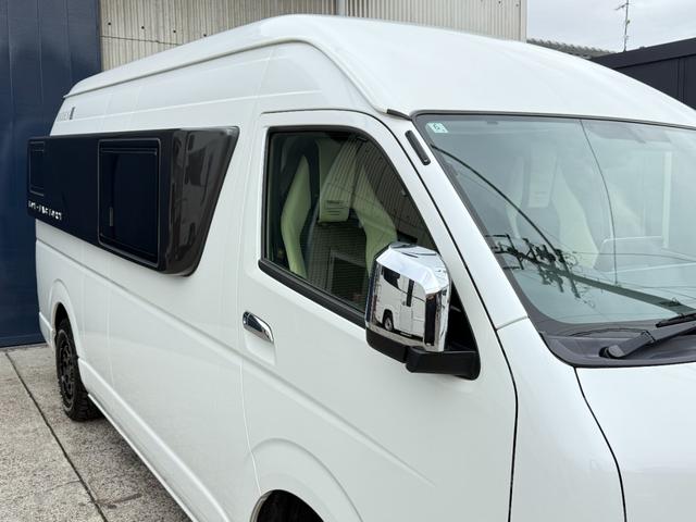 ハイエースバン  トイファクトリー バーデン グランデ ディーゼル 4WD カーサホームスタイルエディション 家庭用エアコン レカロシート FFヒーター 冷蔵庫 1500Wインバーター アルパインビッグX MAXファン(42枚目)