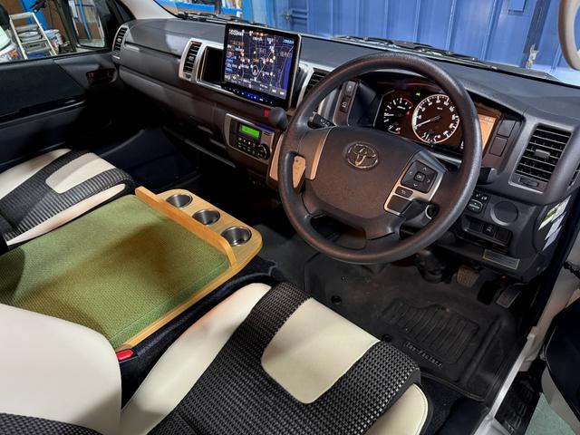 ハイエースバン  トイファクトリー バーデン グランデ ディーゼル 4WD カーサホームスタイルエディション 家庭用エアコン レカロシート FFヒーター 冷蔵庫 1500Wインバーター アルパインビッグX MAXファン(53枚目)