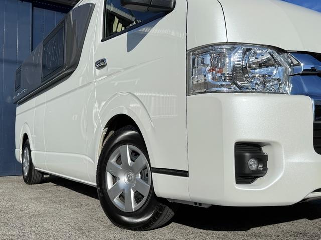 ハイエースバン 　トイファクトリー　バレイア　家庭用エアコン　ＦＦヒーター　冷蔵庫　電子レンジ　１５００Ｗインバーター　ＭＡＸファン　シンク　外部電源　アルパイン１１インチ　デジタルインナーミラー　セーフティセンス（40枚目）