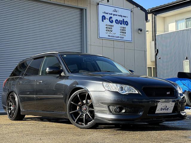レガシィツーリングワゴン ２．０ｉ　Ｂスポーツ　ＢＬＩＴＺ　ＤＡＭＰＥＲ　ＺＺ－Ｒ　ＳＴＩ　ＳＰＯＲＴ　ＭＵＦＦＬＥＲ　ＴＷ　ＳＴＩ　フロントアンダースポイラー　ＥＭＯＴＩＯＮ　ＦＵＫＵＯＫＡ　Ｍｉｒａｇｅ　Ｒｅａｒ　Ｂｕｍｐｅｒ　１９ｉｎｔ　ＡＷ（4枚目）