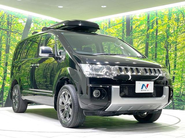 デリカＤ：５ シャモニー　４ＷＤ　両側電動ドア　後席モニター　衝突被害軽減システム　レーダークルーズ　禁煙車　パワーシート　スマートキー　ＨＩＤヘッド　ビルトインＥＴＣ　オートエアコン　純正１８インチアルミ（18枚目）