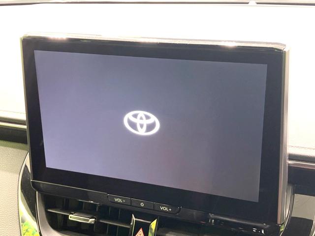 カローラツーリング ハイブリッド　ダブルバイビー　純正１０．５インチナビ　禁煙車　ブラックレザーシート　衝突被害軽減システム　１００Ｖ電源　バックカメラ　レーダークルーズ　コーナーセンサー　スマートキー　ＬＥＤヘッド　ＥＴＣ２．０　オートハイビーム（3枚目）