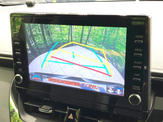 カローラツーリング ハイブリッド　ダブルバイビー　禁煙車　純正ディスプレイオーディオ　バックカメラ　衝突被害軽減システム　レーダークルーズ　前席シートヒーター　コーナーセンサー　ＬＥＤヘッドライト　ＥＴＣ２．０　オートライト　オートエアコン（4枚目）