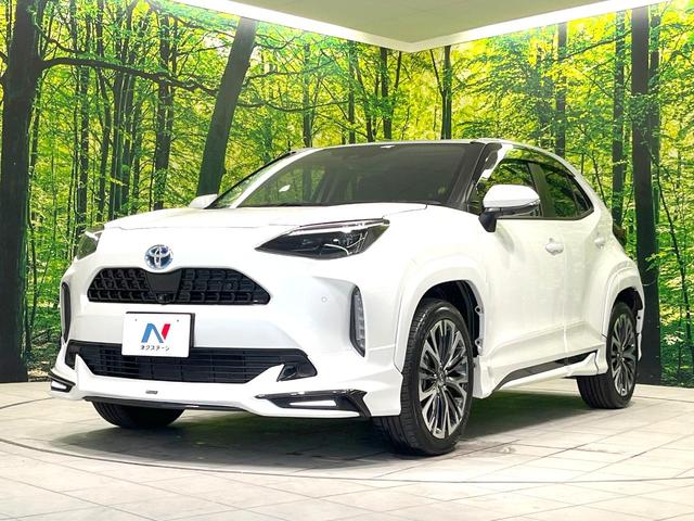 ヤリスクロス ハイブリッドＺ　禁煙車　モデリスタエアロ　全周囲カメラ　ＢＳＭ　ハンズフリーパワーバックドア　純正８型ＤＡ　１００Ｖ電源　レーダークルーズ　ハーフレザーシート　シートヒーター　パワーシート　ドラレコ　ＬＥＤヘッド（24枚目）