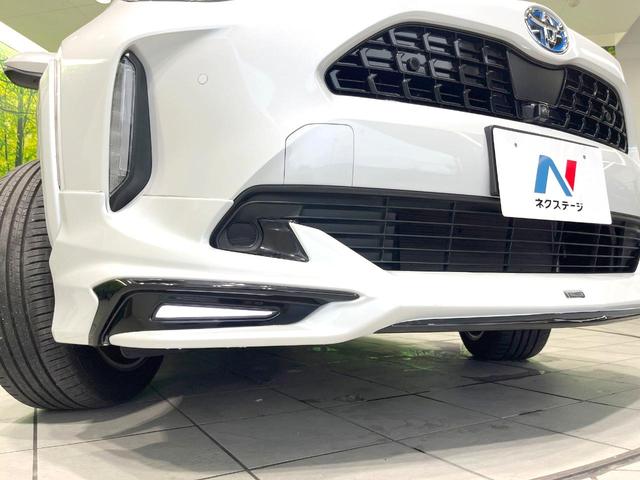 ヤリスクロス ハイブリッドＺ　禁煙車　モデリスタエアロ　全周囲カメラ　ＢＳＭ　ハンズフリーパワーバックドア　純正８型ＤＡ　１００Ｖ電源　レーダークルーズ　ハーフレザーシート　シートヒーター　パワーシート　ドラレコ　ＬＥＤヘッド（33枚目）