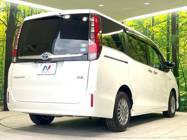 エスクァイア ハイブリッドＧｉ　禁煙車　純正１０インチナビ　両側電動ドア　ブラックレザーシート　衝突被害軽減システム　ドラレコ　スマートキー　バックカメラ　ＬＥＤヘッド　ビルトインＥＴＣ　クルコン　オートライト　デュアルエアコン（18枚目）