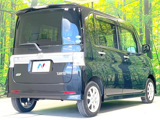タント カスタムＸスペシャル　禁煙車　ＳＤナビ　電動スライドドア　フルセグＴＶ　Ｂｌｕｅｔｏｏｔｈ接続　ＨＩＤヘッドライト　ビルトインＥＴＣ　オートエアコン　オートライト　純正１４インチＡＷ　アイドリングストップ　スマートキー（17枚目）