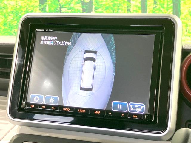 スペーシア ハイブリッドＸ　禁煙車　両側電動ドア　純正ＳＤナビ　全周囲カメラ　衝突被害軽減システム　シートヒーター　ドラレコ　コーナーセンサー　スマートキー　ビルトインＥＴＣ　オートライト　オートエアコン　純正１４インチアルミ（56枚目）