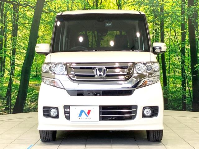 N-BOXカスタム G・Lパッケージ 禁煙車 電動スライドドア SDナビ バックカメラ 衝突被害軽減システム ドラレコ スマートキー HIDヘッド ビルトインETC オートライト オートエアコン Bluetooth CD 地デジ(14枚目)