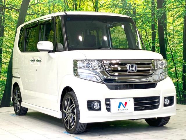 N-BOXカスタム G・Lパッケージ 禁煙車 電動スライドドア SDナビ バックカメラ 衝突被害軽減システム ドラレコ スマートキー HIDヘッド ビルトインETC オートライト オートエアコン Bluetooth CD 地デジ(16枚目)