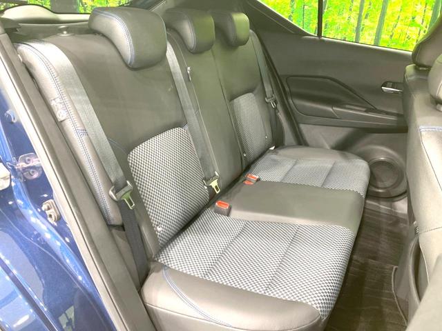 キックス X 禁煙車 純正9型SDナビ 全周囲カメラ 衝突被害軽減システム レーダークルーズ ハーフレザーシート ドラレコ コーナーセンサー スマートキー LEDヘッド ルーフレール ビルトインETC(9枚目)