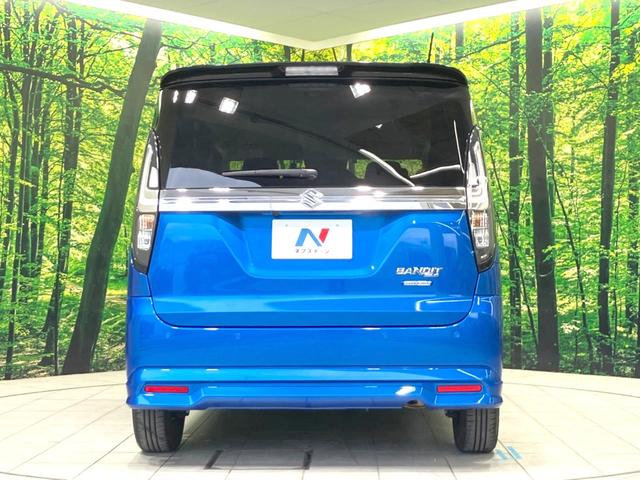 ソリオバンディット ハイブリッドMV 禁煙車 両側電動ドア 純正SDナビ 全周囲カメラ 衝突被害軽減システム レーダークルーズ シートヒーター ドラレコ コーナーセンサー LEDヘッドライト スマートキー Bluetooth オートライト(15枚目)