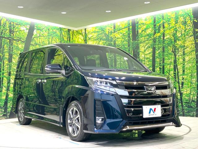 ノア Si ダブルバイビー 禁煙車 両側電動ドア 純正9インチナビ バックカメラ 衝突被害軽減システム ハーフレザーシート ドラレコ スマートキー LEDヘッド ビルトインETC クルコン オートハイビーム オートライト(17枚目)