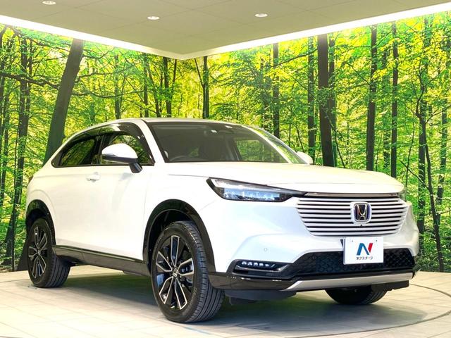 ヴェゼル e:HEV Z 禁煙車 純正9型ナビ 全周囲カメラ 衝突被害軽減システム レーダークルーズ BSM 電動リアゲート ハーフレザー ドラレコ ステアリングヒーター ETC2.0 オートライト デュアルエアコン(16枚目)