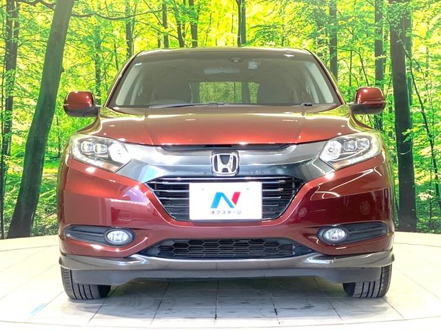 ヴェゼル ハイブリッドX 禁煙車 SDナビ 衝突被害軽減ブレーキ 前席シートヒーター パドルシフト オートエアコン LEDヘッドライト オートライト ETC ドライブレコーダー Bluetooth接続 スマートキー(16枚目)