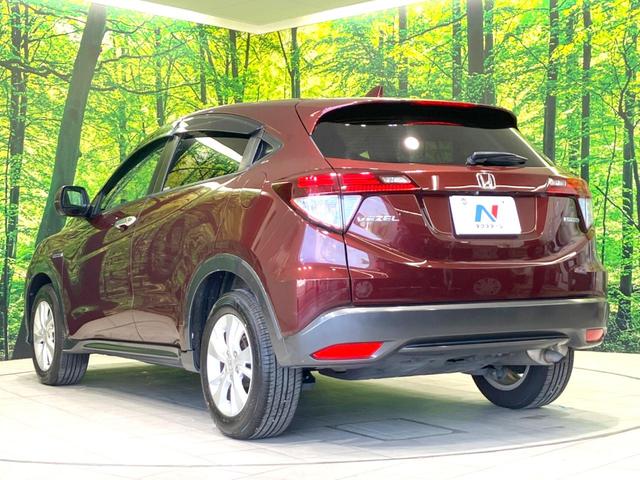 ヴェゼル ハイブリッドX 禁煙車 SDナビ 衝突被害軽減ブレーキ 前席シートヒーター パドルシフト オートエアコン LEDヘッドライト オートライト ETC ドライブレコーダー Bluetooth接続 スマートキー(54枚目)