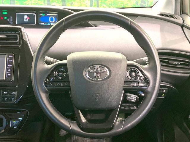 プリウス Ｓ　禁煙車　後期型　純正ＳＤナビ　バックカメラ　衝突被害軽減システム　レーダークルーズコントロール　ドラレコ　コーナーセンサー　ＬＥＤヘッドライト　ビルトインＥＴＣ　オートライト　オートエアコン（13枚目）