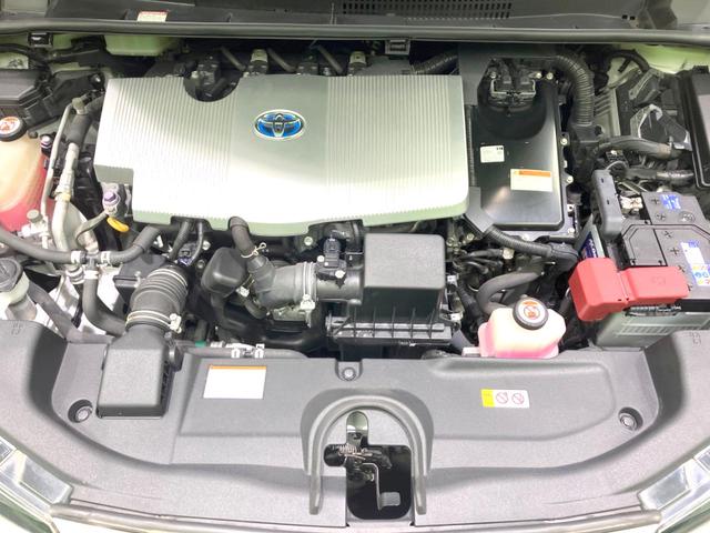 プリウス Ｓ　禁煙車　後期型　純正ＳＤナビ　バックカメラ　衝突被害軽減システム　レーダークルーズコントロール　ドラレコ　コーナーセンサー　ＬＥＤヘッドライト　ビルトインＥＴＣ　オートライト　オートエアコン（21枚目）