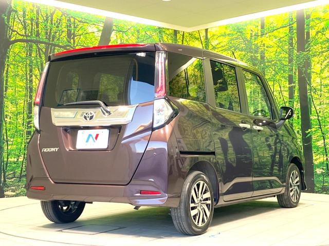 ルーミー カスタムＧ　禁煙車　両側電動ドア　純正９型ディスプレイオーディオ　バックカメラ　衝突被害軽減システム　レーダークルーズ　ドラレコ　コーナーセンサー　スマートキー　ＬＥＤヘッド　オートライト　オートエアコン（17枚目）