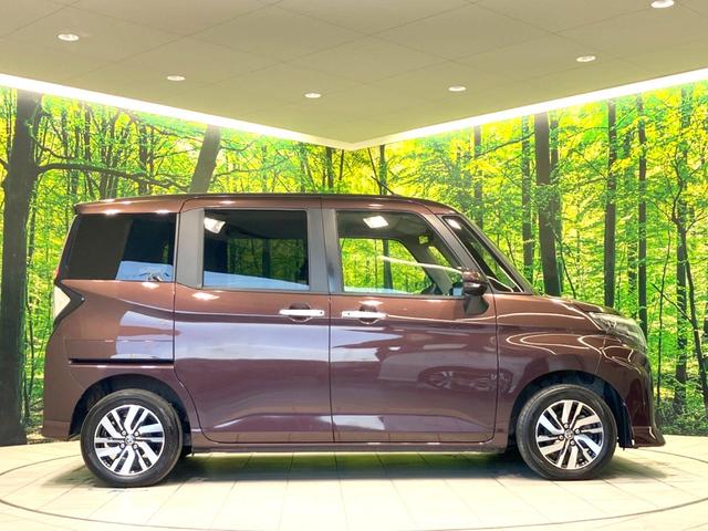 ルーミー カスタムＧ　禁煙車　両側電動ドア　純正９型ディスプレイオーディオ　バックカメラ　衝突被害軽減システム　レーダークルーズ　ドラレコ　コーナーセンサー　スマートキー　ＬＥＤヘッド　オートライト　オートエアコン（25枚目）