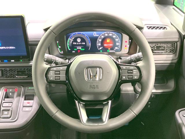 ステップワゴン e:HEVスパーダ 登録済未使用車 両側電動ドア 純正11.4型SDナビ バックカメラ 衝突被害軽減システム レーダークルーズ BSM 電動リアゲート ハーフレザー コーナーセンサー 前席シートヒーター LEDヘッド(11枚目)