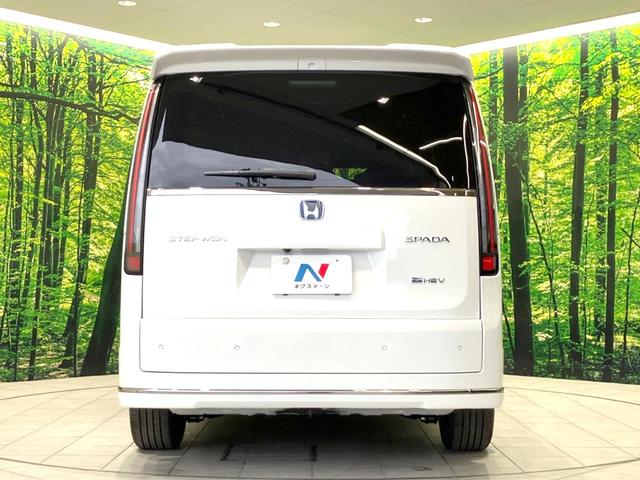 ステップワゴン e:HEVスパーダ 登録済未使用車 両側電動ドア 純正11.4型SDナビ バックカメラ 衝突被害軽減システム レーダークルーズ BSM 電動リアゲート ハーフレザー コーナーセンサー 前席シートヒーター LEDヘッド(15枚目)