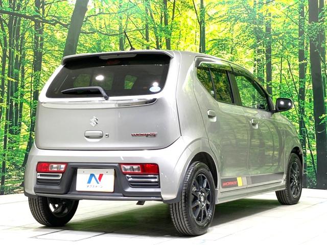 アルトワークス ベースグレード 5速MT ターボ SDナビ ドラレコ HIDヘッド ETC オートライト オートエアコン 純正15インチアルミホイール フォグライト Bluetooth接続 CD再生 フルセグTV(17枚目)