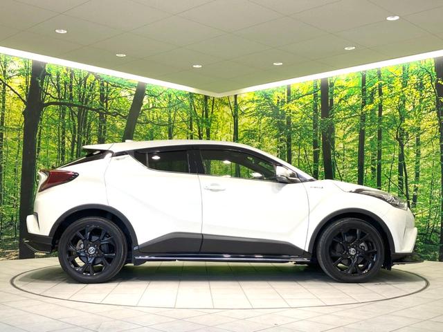 C-HR G モード ネロ 禁煙車 純正SDナビ バックカメラ 衝突被害軽減システム レーダークルーズ BSM ハーフレザーシート 前席シートヒーター ドラレコ コーナーセンサー LEDヘッド ETC2.0 オートハイビーム(22枚目)