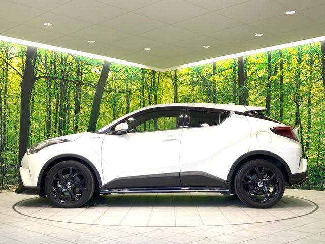 C-HR G モード ネロ 禁煙車 純正SDナビ バックカメラ 衝突被害軽減システム レーダークルーズ BSM ハーフレザーシート 前席シートヒーター ドラレコ コーナーセンサー LEDヘッド ETC2.0 オートハイビーム(24枚目)