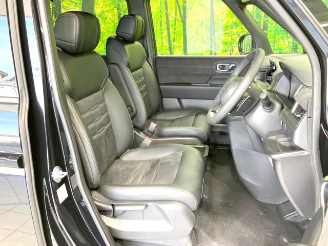 ステップワゴン e:HEVスパーダ プレミアムライン 登録済未使用車 両側電動ドア 衝突被害軽減システム レーダークルーズ BSM 電動リアゲート ハーフレザーシート コーナーセンサー 前席リアシートヒーター LEDヘッド オートライト デュアルエアコン(8枚目)