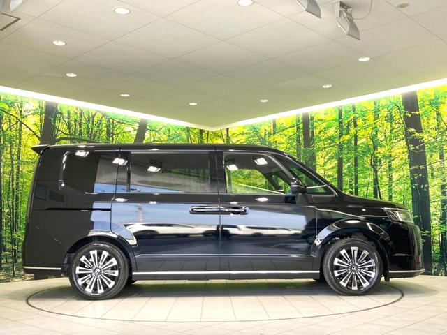 ステップワゴン e:HEVスパーダ プレミアムライン 登録済未使用車 両側電動ドア 衝突被害軽減システム レーダークルーズ BSM 電動リアゲート ハーフレザーシート コーナーセンサー 前席リアシートヒーター LEDヘッド オートライト デュアルエアコン(26枚目)