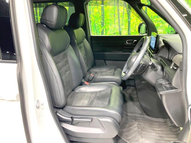 ステップワゴン ｅ：ＨＥＶスパーダ　プレミアムライン　禁煙車　両側電動ドア　純正１１．４型ＳＤナビ　後席モニター　全周囲カメラ　衝突被害軽減システム　レーダークルーズ　電動リアゲート　ハーフレザーシート　ドラレコ　コーナーセンサー　ＬＥＤヘッド（8枚目）