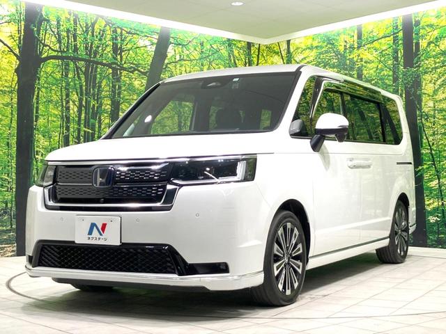 ステップワゴン ｅ：ＨＥＶスパーダ　プレミアムライン　禁煙車　両側電動ドア　純正１１．４型ＳＤナビ　後席モニター　全周囲カメラ　衝突被害軽減システム　レーダークルーズ　電動リアゲート　ハーフレザーシート　ドラレコ　コーナーセンサー　ＬＥＤヘッド（25枚目）