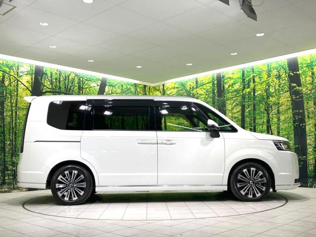 ステップワゴン ｅ：ＨＥＶスパーダ　プレミアムライン　禁煙車　両側電動ドア　純正１１．４型ＳＤナビ　後席モニター　全周囲カメラ　衝突被害軽減システム　レーダークルーズ　電動リアゲート　ハーフレザーシート　ドラレコ　コーナーセンサー　ＬＥＤヘッド（26枚目）