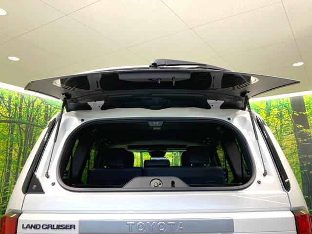ランドクルーザー250 VX 禁煙車 現行 サンルーフ ルーフレール 7人乗り 純正12.3型ディスプレイオーディオ 全周囲カメラ 純正デジタルインナーミラー 前席シートベンチレーション パワーバックドア 4WD ETC(34枚目)