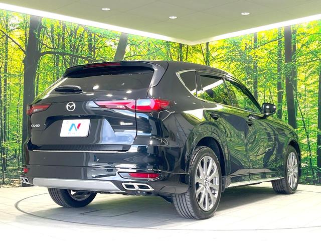 CX-60 XD エクスクルーシブモード 禁煙車 サンルーフ 12.3型マツダコネクト 全周囲カメラ BOSEサウンド レーダークルーズ 電動リアゲート レザーシート 全席シートヒーター 前席シートエアコン ドラレコ LEDヘッド ドラレコ(18枚目)