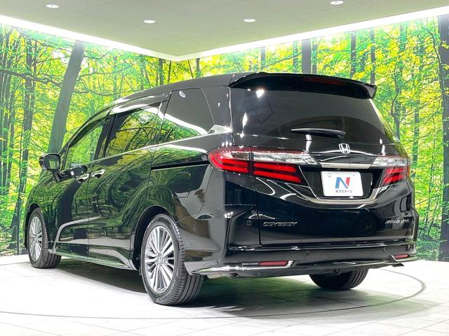 オデッセイ アブソルート・ホンダセンシング 両側電動ドア 純正9型SDナビ 全周囲カメラ 衝突被害軽減システム レーダークルーズ 禁煙車 ハーフレザーシート パワーシート ドラレコ コーナーセンサー スマートキー LEDヘッド ETC2.0(24枚目)