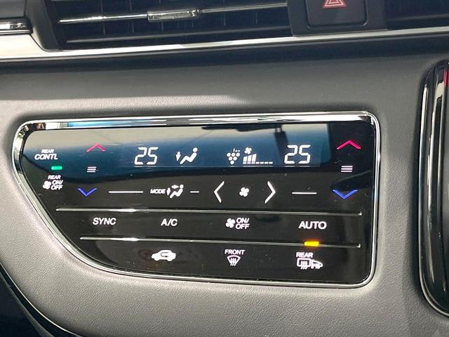 オデッセイハイブリッド e:HEVアブソルート・EX 禁煙車 両側電動ドア 純正11.4型ナビ 全周囲カメラ 衝突被害軽減システム レーダークルーズ BSM 電動リアゲート 黒レザーシート ドラレコ 前席中列シートヒーター パワーシート ビルトインETC(66枚目)