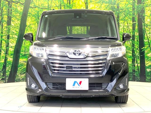 ルーミー カスタムＧ－Ｔ　純正９型ナビ　両側電動ドア　全周囲カメラ　衝突被害軽減システム　禁煙車　ドラレコ　コーナーセンサー　スマートキー　ＬＥＤヘッド　ＥＴＣ　クルコン　純正１５インチアルミ　オートライト　オートエアコン（14枚目）