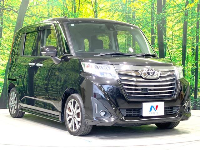 ルーミー カスタムＧ－Ｔ　純正９型ナビ　両側電動ドア　全周囲カメラ　衝突被害軽減システム　禁煙車　ドラレコ　コーナーセンサー　スマートキー　ＬＥＤヘッド　ＥＴＣ　クルコン　純正１５インチアルミ　オートライト　オートエアコン（16枚目）