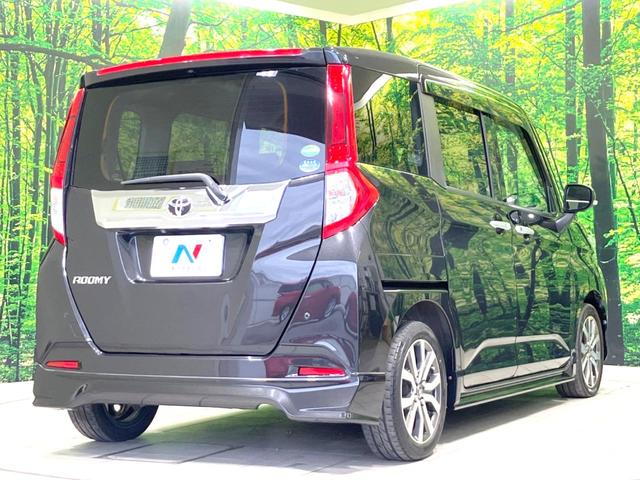 ルーミー カスタムＧ－Ｔ　純正９型ナビ　両側電動ドア　全周囲カメラ　衝突被害軽減システム　禁煙車　ドラレコ　コーナーセンサー　スマートキー　ＬＥＤヘッド　ＥＴＣ　クルコン　純正１５インチアルミ　オートライト　オートエアコン（17枚目）